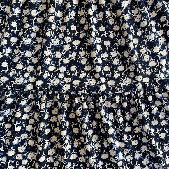 LOFT Outlet Women's Floral Georgette Prairie Mini Dress -‎ XS EUC - Picture 6 of 13